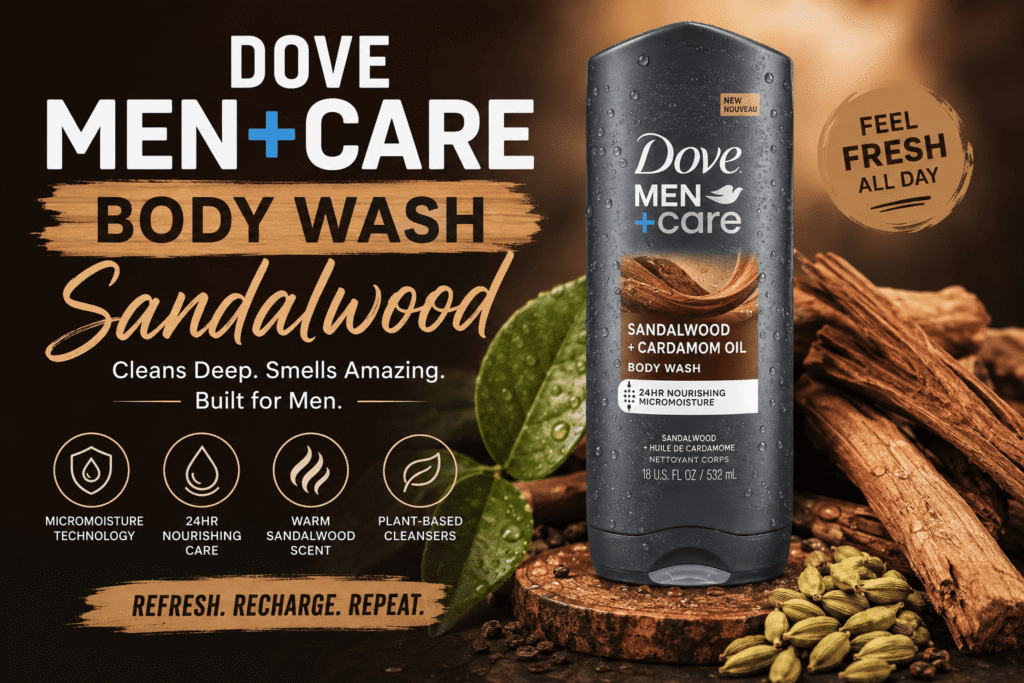 dove men+care body wash