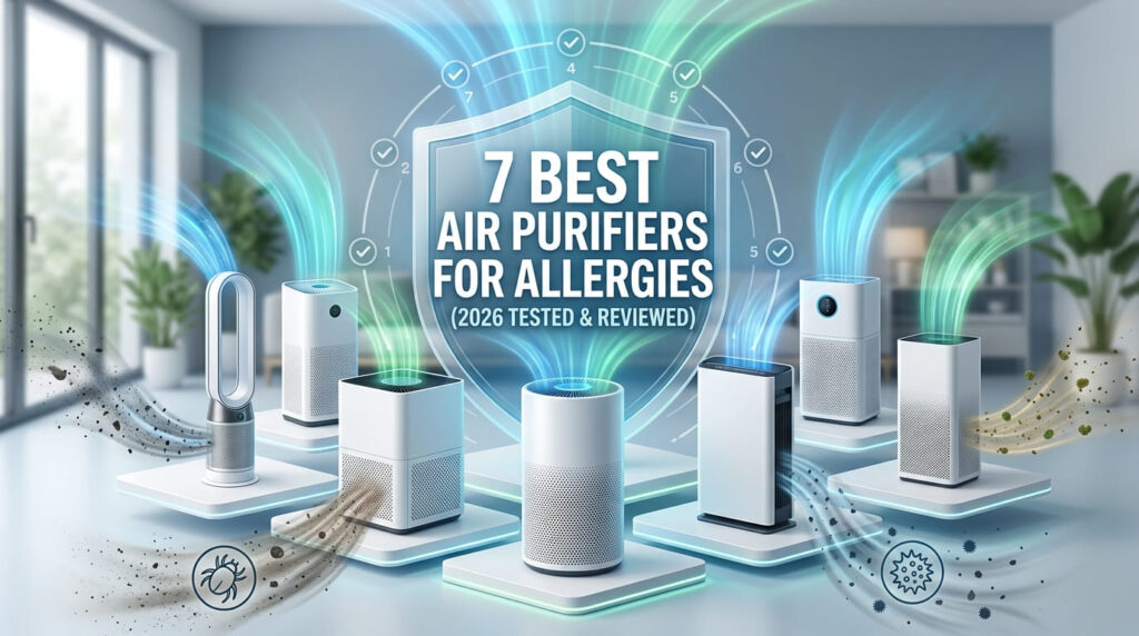 7 Best Air Purifiers for Allergies (2026 Tested & Reviewed)