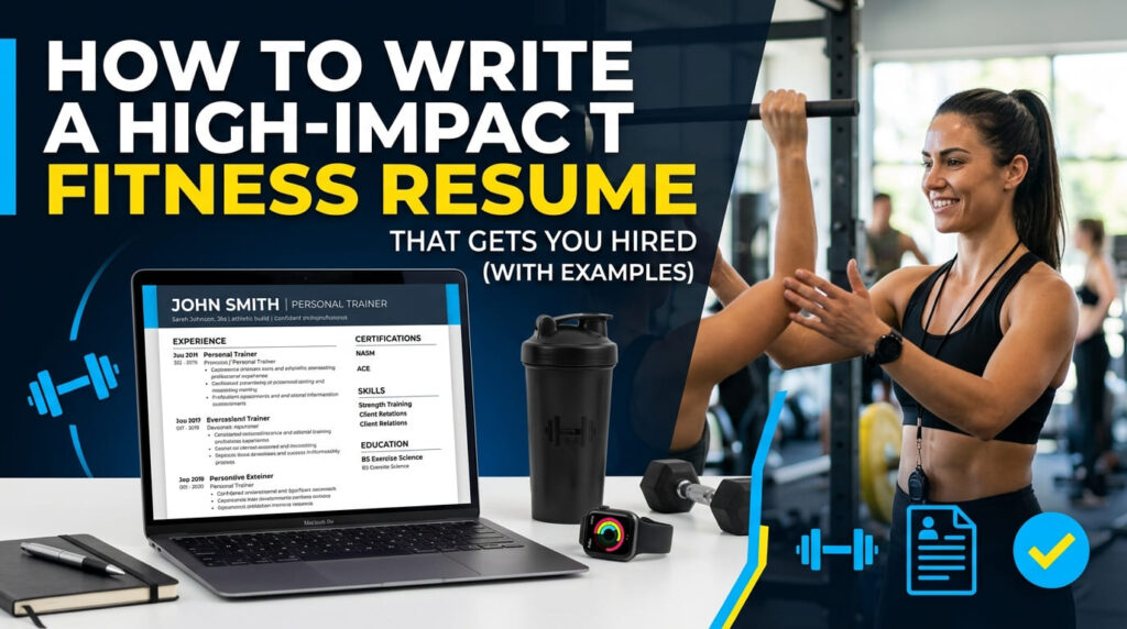 How to Write a High-Impact Fitness Resume That Gets You Hired