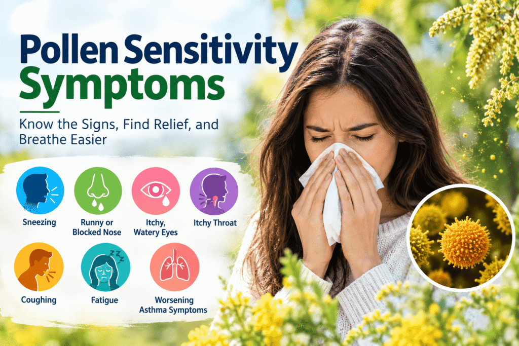 pollen sensitivity Symptoms