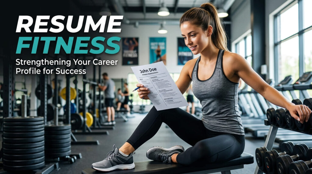 resume fitness template
